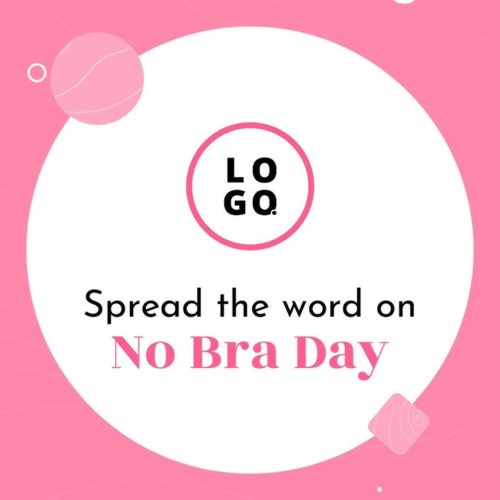 National No Bra Day Video Template (Editable)