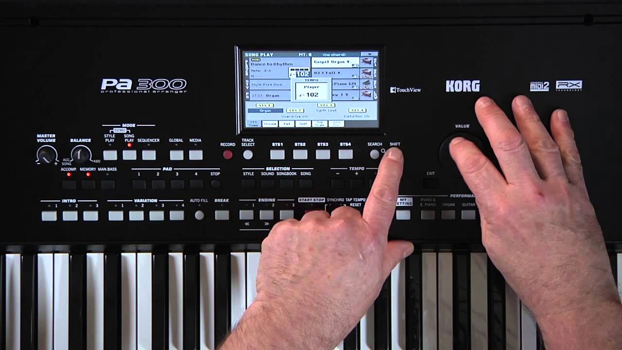 04 Pa300 - Reproducción de canciones.