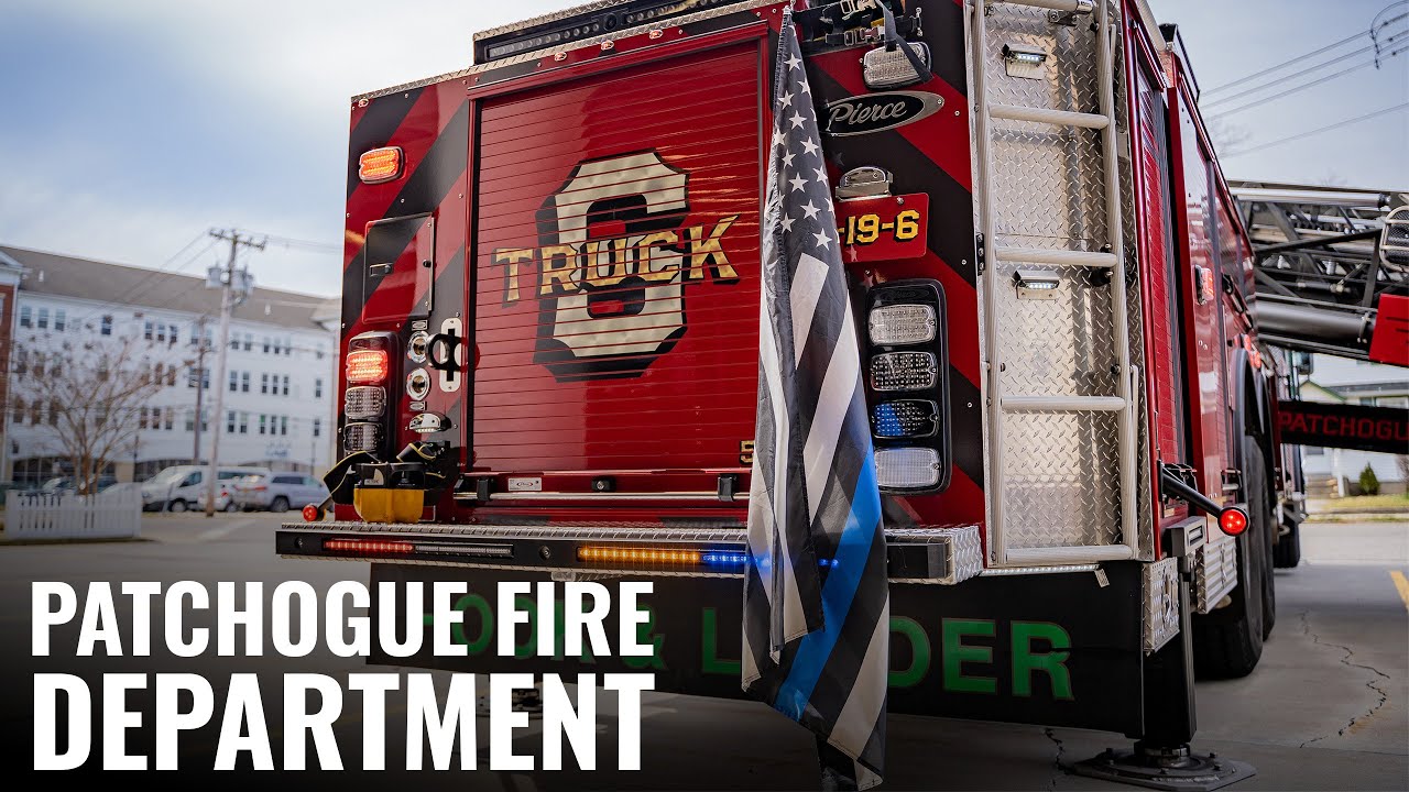 Patchogue Fire Department Pierce MidMount loaded with FireTech