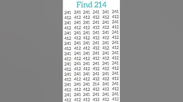 challenge your self to stop 214 in 5 seconds #shorts #shortvideo #iqtest #quiz #iq