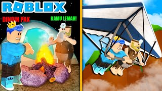 PERTAMA KALI PANDU GAMING KEMPING DI GUNUNG BERSAMA PAK UNAT!!! ROBLOX BACKPACKING