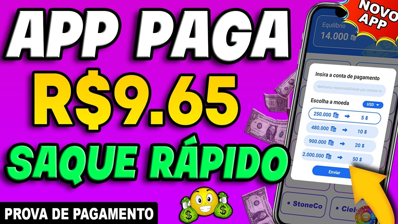 [✅Pagou R$9.65 Muito Rápido😲] APP que GANHAR DINHEIRO de VERDADE (Simples) – App Pagando