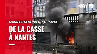 Manifestations du 1er-Mai : des premiers heurts observés à Nantes