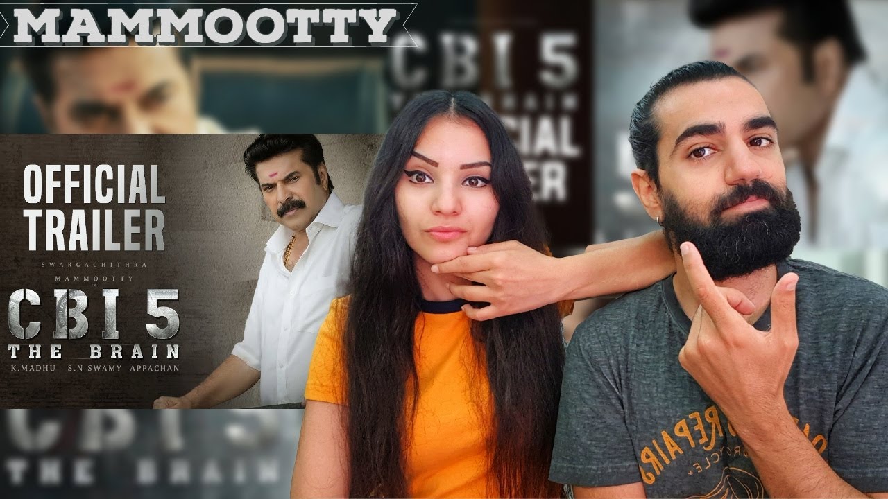 🇮🇳 CBI 5 THE BRAIN OFFICIAL TRAILER REACTION!! 🔥 MAMMOOTTY | K MADHU | SN SWAMY | APPACHAN | JAKES B