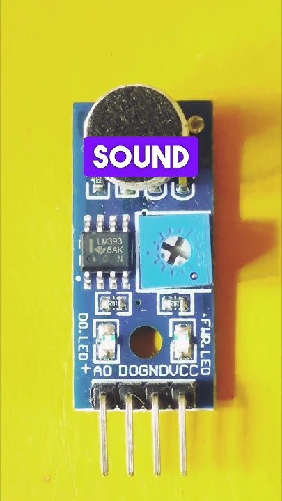 Sound detection sensor || Sound sensor tutorial || Arduino sound sensor ...