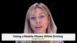 Mobile Phone Driving Offences Summary