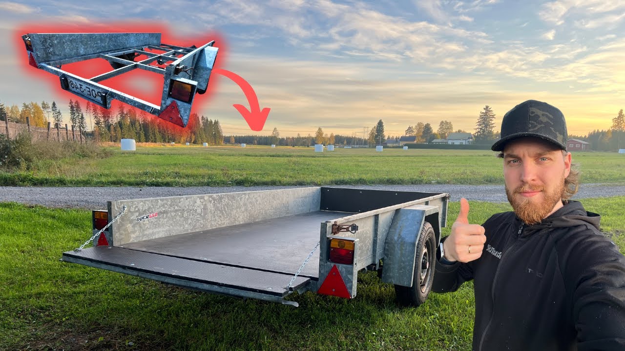 Vanhan peräkärryn kunnostus!