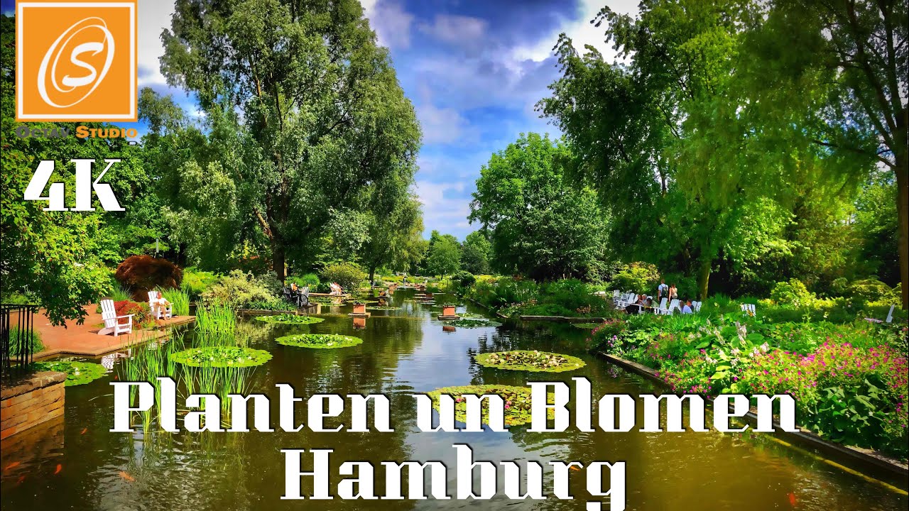 Wasserlichtspiel Planten un Blomen Hamburg 8K Motto \