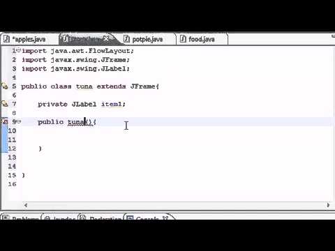 Java Programming Tutorial   51   GUI with JFrame