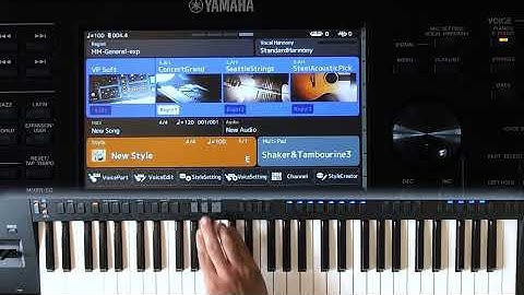 Creating style with realistic guitar strumming  | Yamaha Style creation (part - 11) | Mega voice
