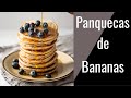 Panquecas de Banana Baja en Calorías Desayuno Saludables / Alicia Borchardt