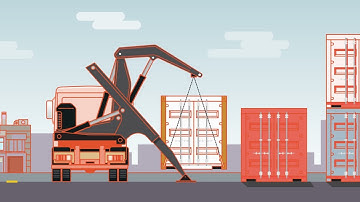 SCF Containers - Side Loader Delivery