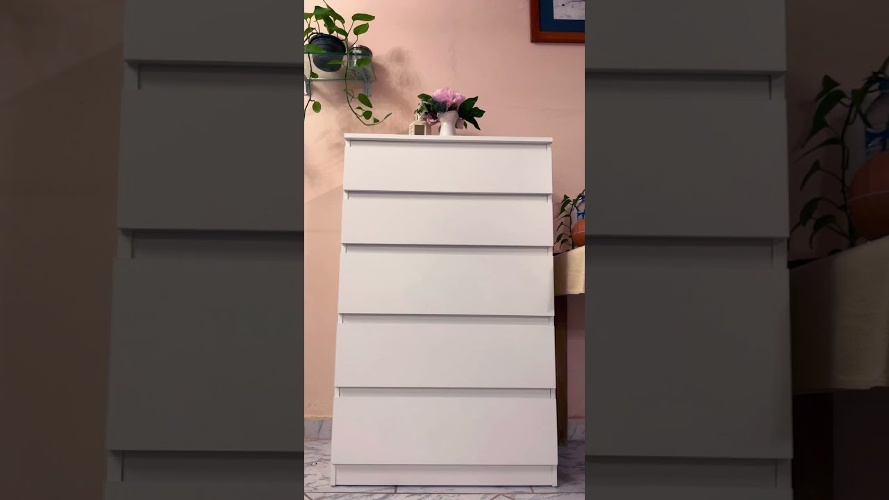 IKEA チェスト KULLEN KULLEN クレン チェスト（引き出し×5）, ブラックブラウン