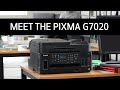 Canon pixma g7020 wireless megatank allinone printer