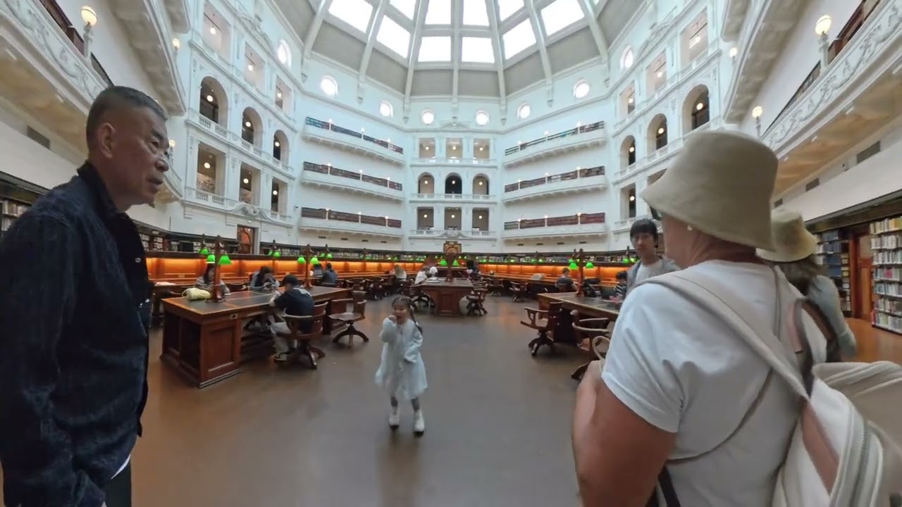 📚La Biblioteca più Iconica di Melbourne: State Library Victoria |Giro del Mondo Costa Deliziosa 2024