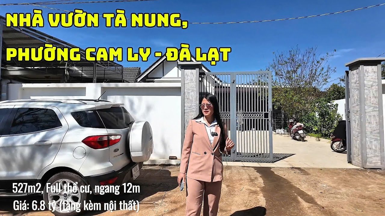 Nhà vườn Tà Nung - Cam Ly Đà Lạt | 527m2, full thổ cư, giá 6.8 tỷ #phamghibds #đàlạt