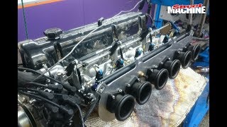 7500rpm Nissan L28 Engine Dyno  350hp