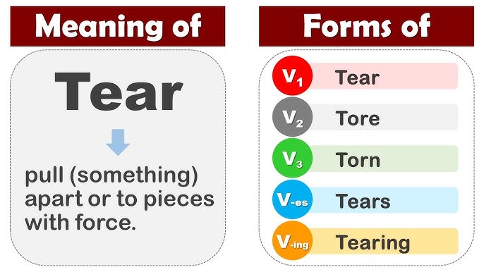 Sweep Past Tense V1 V2 V3 V4 V5 Form