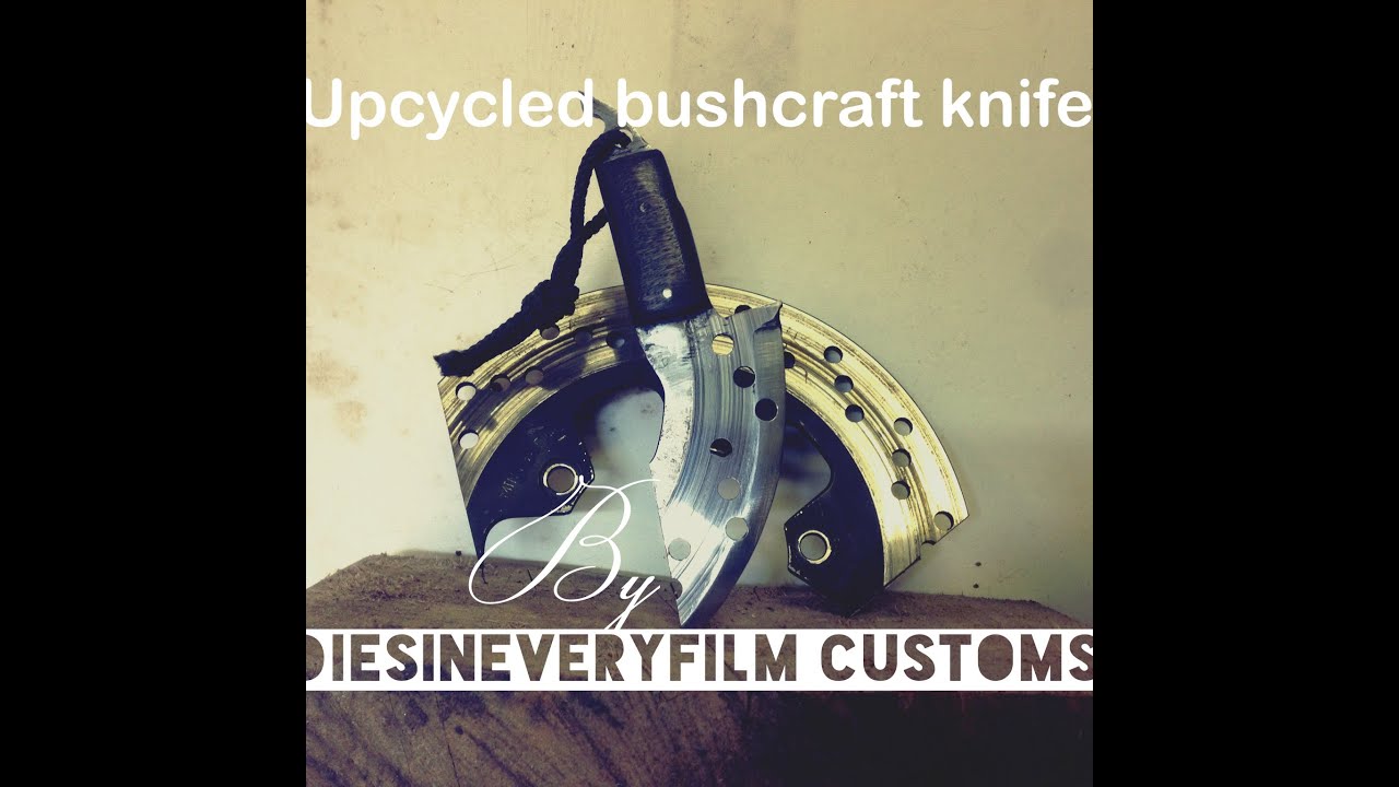 Knife From A Brake Disc YouTube