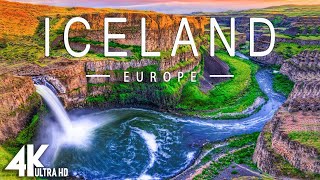 FLYING OVER ICELAND (4K UHD) - Relaxing Music Along With Beautiful Nature Videos - 4K Video Ultra HD