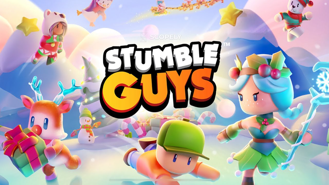 Joc: Stumble Guys pentru prima dată! / al doilea video!!