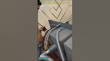 Hướng dẫn lắp đặt vòi rửa chén dây rút #thietbivesinh #voinuoc #faucet