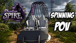 Phantom Spire Spinning POV - NoLimits 2 Six Flags Great Adventure 2027 Prediction Coaster