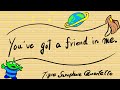 <サックス四重奏>ToyStoryより「You've got a friend in me /君はともだち」