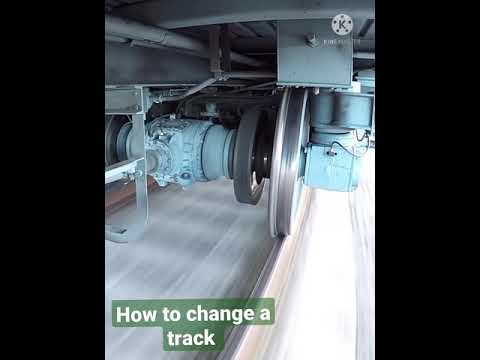 railway track |🛤 relaxing video ,😌how to change the track in indian railway