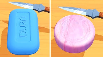 Soap Slice: ASMR Cutting 3D! Very Satisfying and Relaxing ASMR Slicing Video