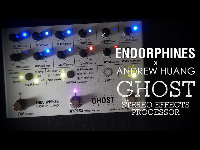 ENDORPHIN.ES x Andrew Huang GHOST Stereo Effects Processor