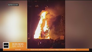 Disney Dragon goes up in spectacular blaze