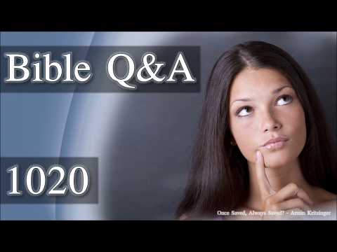 1020 - Once Saved, Always Saved? - Armin Kritzinger