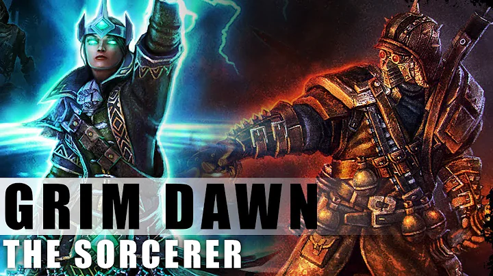 Grim Dawn - Albrecht's Aether Ray Sorcerer in 1.1....