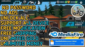 🔥 Mad Skills Motocross 3 MOD APK v4.6.1 (Unlimited Money & Gold, All Bikes Unlocked) Terbaru 2025