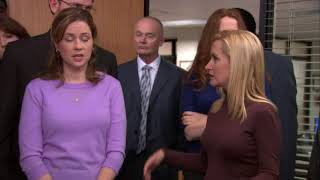 PHYLLIS AROUSED WHILE LISTENING 50 SHADES OF GREY AUDIOBOOK - The Office US S09 E18