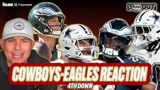 INSTANT REACTION: Dak Prescott & Cowboys OUTDUEL Saquon Barkley & Eagles on MNF | 3 & Out NFL