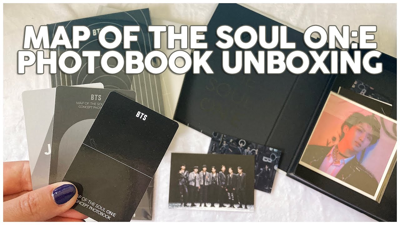 BTS MAP OF THE SOUL ON:E CONCEPT PHOTOBOOK SPECIAL SET UNBOXING 💜