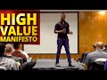 HOW TO BECOME HIGH VALUE: The Blueprint Of Dating For Young Professionals & High Value Men