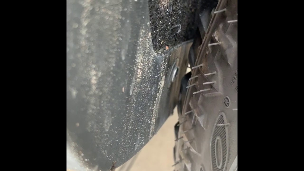 Before and after zone fender trim plates YouTube