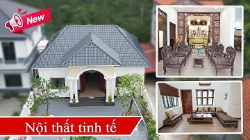 TRỌN GÓI toàn bộ NỘI THẤT trong nhà vườn MÁI NHẬT cấp 4 do MAXHOME thiết kế thi công