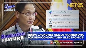 TESDA unveils skills framework for semiconductors, electronics