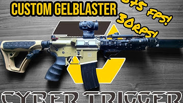 375FPS CUSTOM GELBLASTER FOR A CUSTOMER