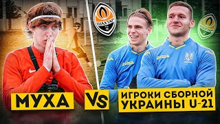 МУХА vs ИГРОКИ СБОРНОЙ УКРАИНЫ U-21/ ЖИЗНЬ в ШАХТЁРЕ/ ДЕБЮТ в ЛЧ/ ПРЕМИАЛЬНЫЕ в 1 000 000 ГРН!?