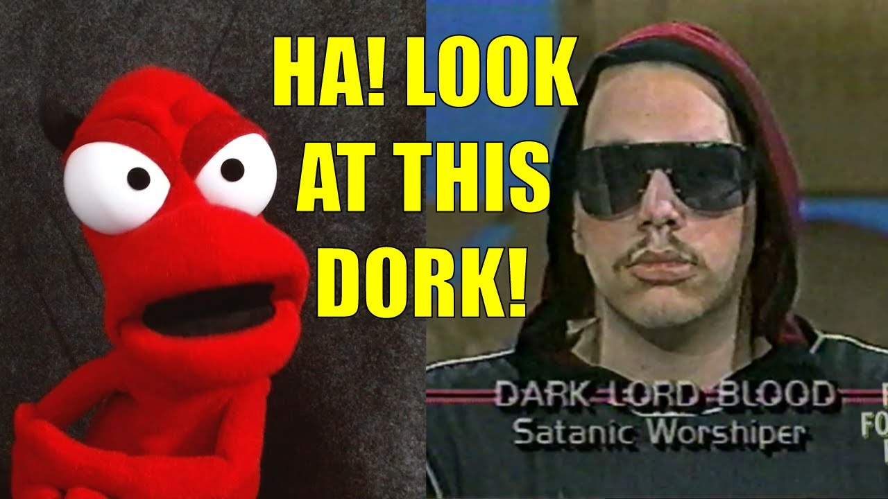 The Smurfs & ET are DEMONIC! SatanXVII Roasts Hilarious 90s S@tanic ...