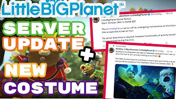 NEW LittleBigPlanet Server Update and Costume + More! | NERD NEWS (lbp)