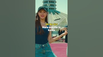 Kpop Groups that are more popular in Korea or Internationally #kpop #shorts #shortvideo #short #fyp