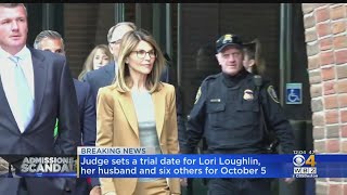 Judge Sets October Trial Date For Lori Loughlin, Husband