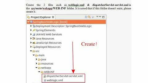 Deploying Spring Boot Application on Oracle WebLogic Server  2020 || technology4nextvision