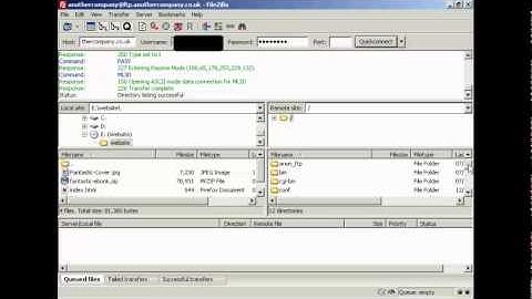 Using FTP To Load Files To Your Website